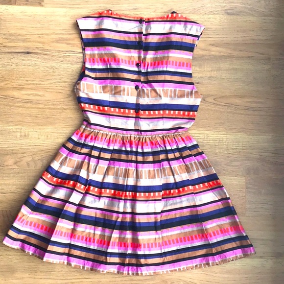 Vibrant stripped mini dress - Picture 2 of 4